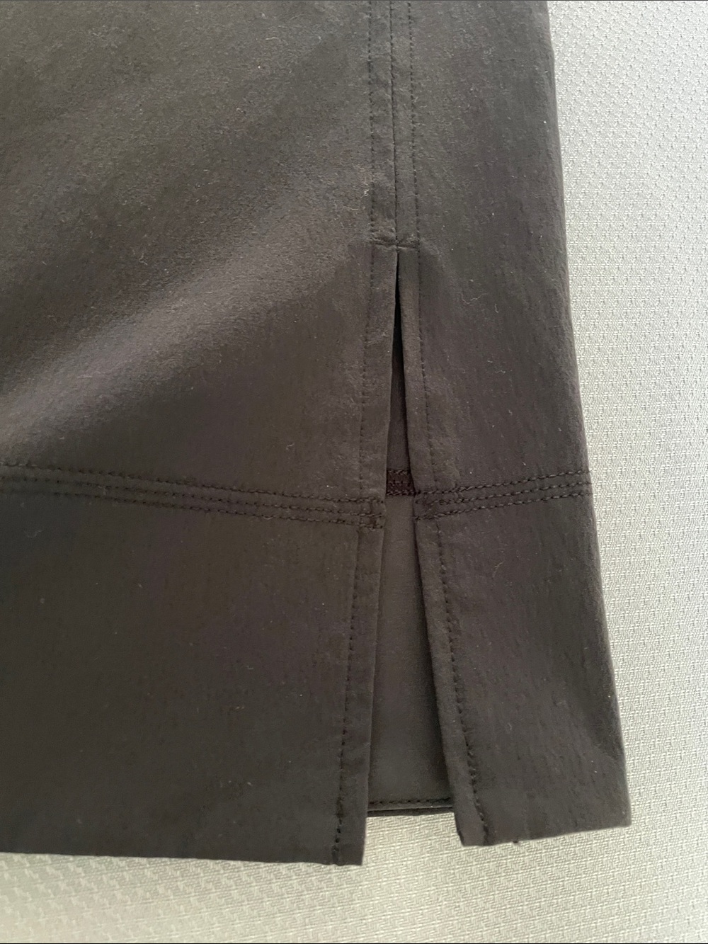 Lululemon Black Stretch Woven Wide Leg High Rise Cropped Pants Size Large - Picture 13 of 13